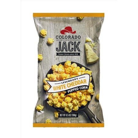 Colorado Jack Colorado Jack Legendary White Cheddar Gourmet Popcorn 6.5 oz Bagged 25910.1